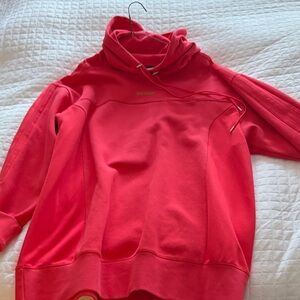 IVY PARK Red Funnel Neck Sweatshirt